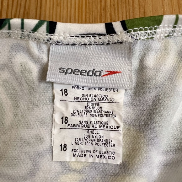 Women’s Speedo Floral One-piece Swimsuit NWT - Picture 5 of 7